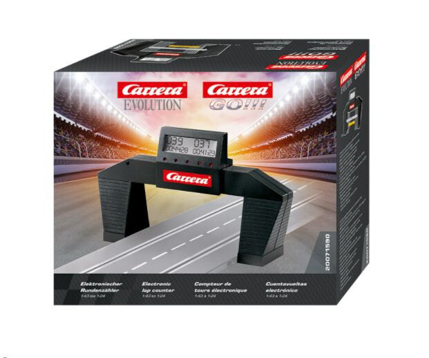 CARRERA - ELECTRONIC LAP COUNTER SCALE 1:43 TO 1:24