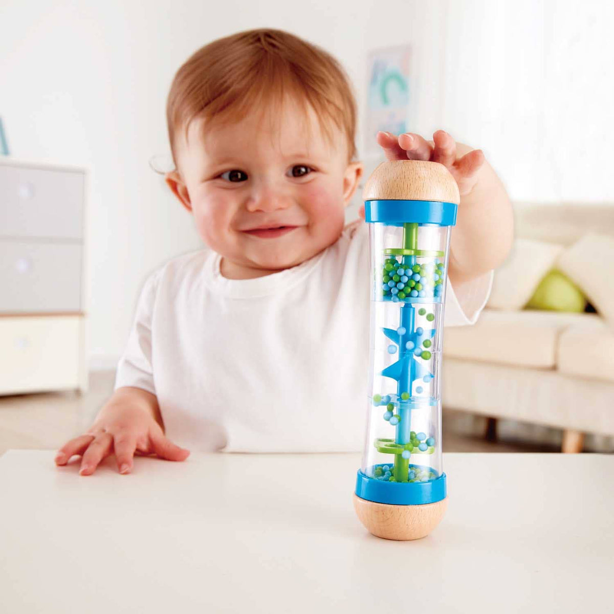 Hape - Beaded Raindrops Blue