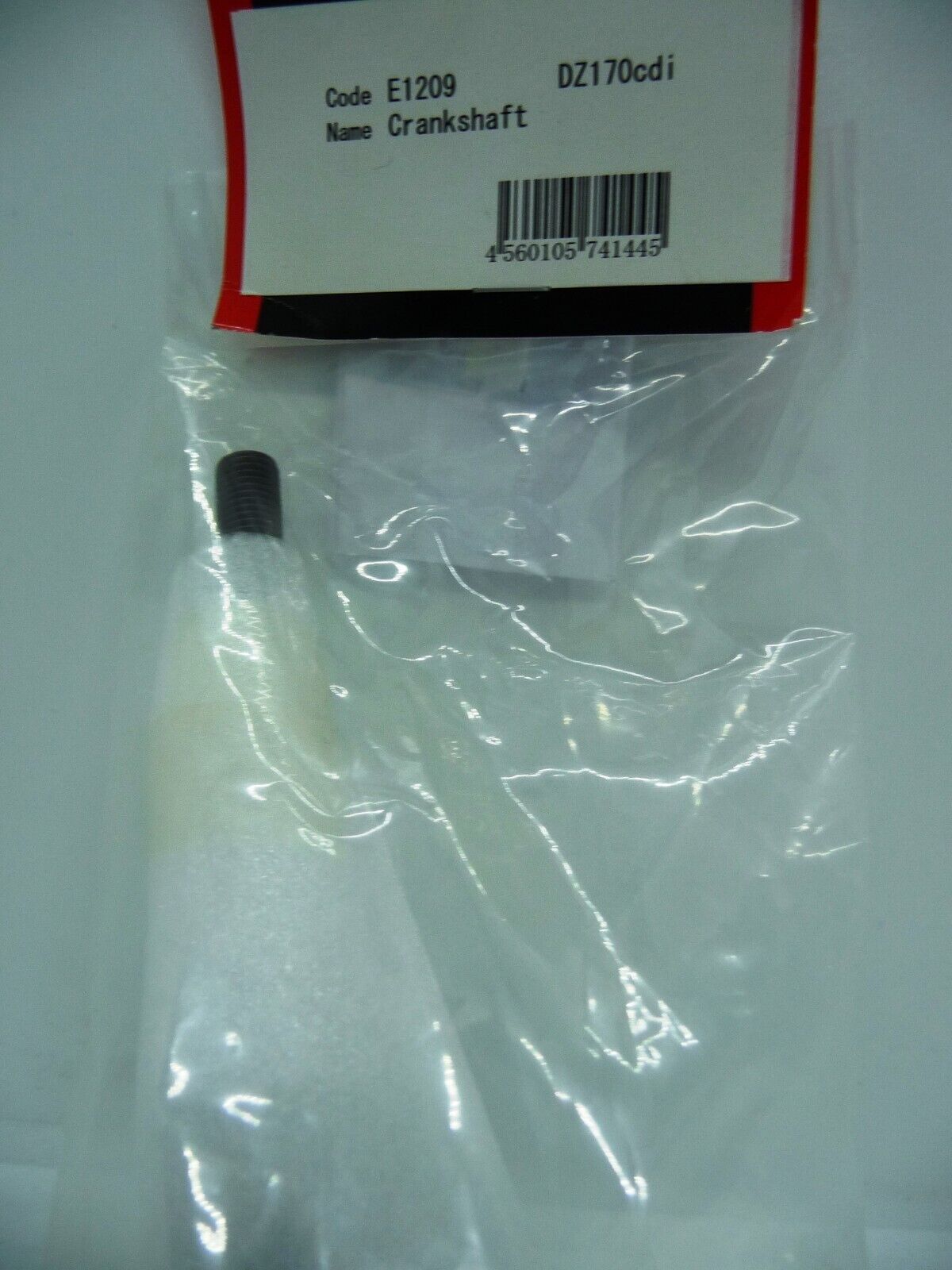 E1209 YS ENGINES PART CRANKSHAFT DZ170CDI