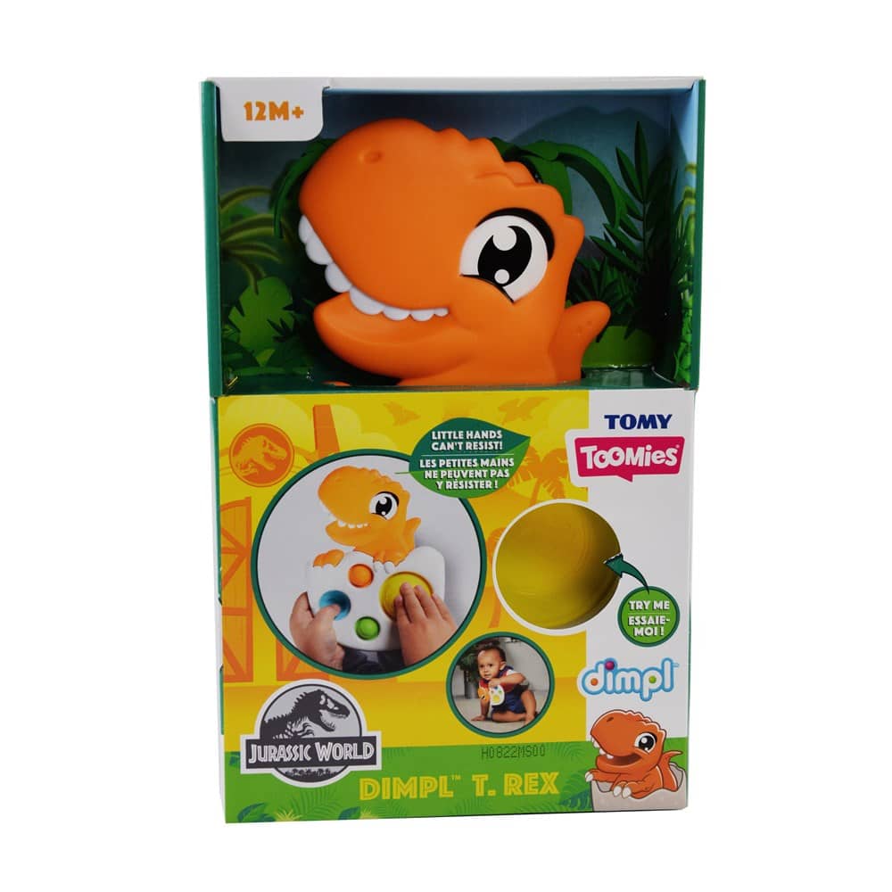 TOMY - Toomies Jurassic World T-rex Dimpl