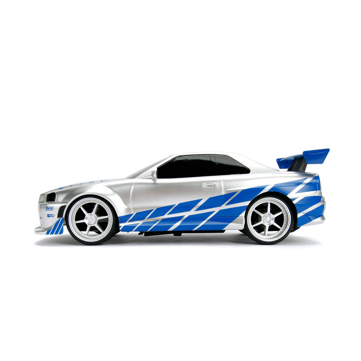 Fast & Furious - Rc Brian's 2002 Nissan Skyline Gt-r (bnr34) (1:16) Remote Control