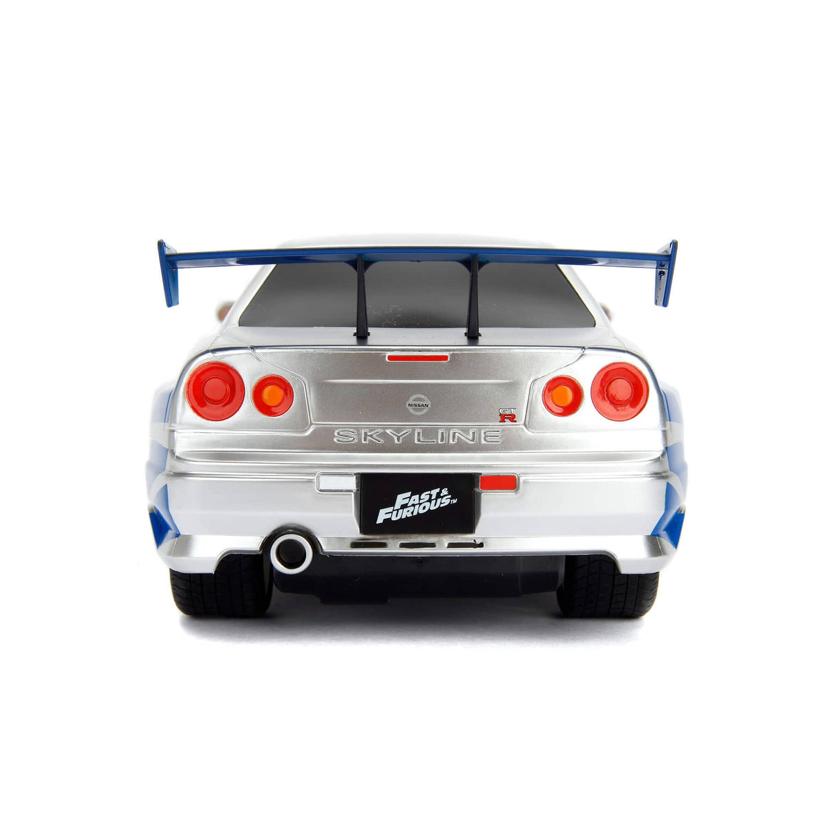 Fast & Furious - Rc Brian's 2002 Nissan Skyline Gt-r (bnr34) (1:16) Remote Control