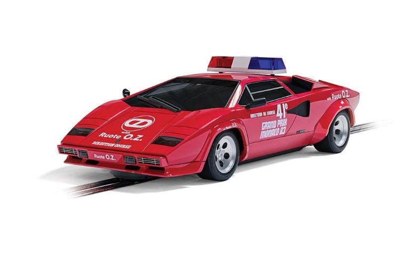 SCALEXTRIC - C4329 LAMBORGHINI COUNTACH 1983 MONACOGP SAFETY CAR C4329