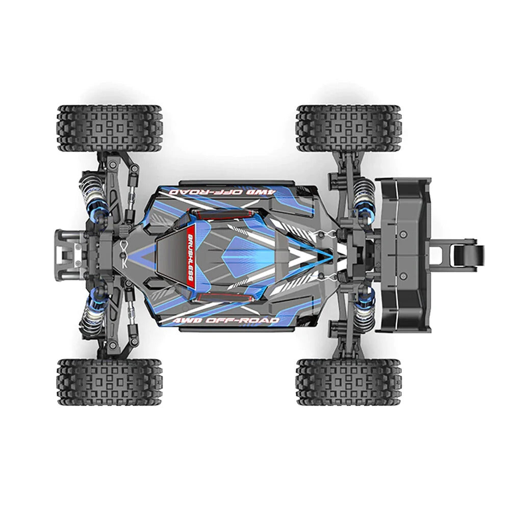 MJX - 1:16 HYPER GO 4WD BRUSHLESS 70KM ON 3S CAPABILITIES 2.4GHZ RC BUGGY (16207)