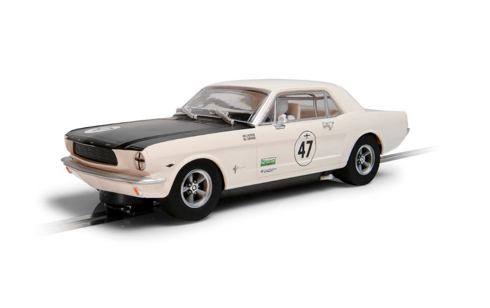 SCALEXTRIC - C4353 FORD MUSTANG BILL AND FRED SHEPHERD SLOT CAR ALSO SUITS CARRERA