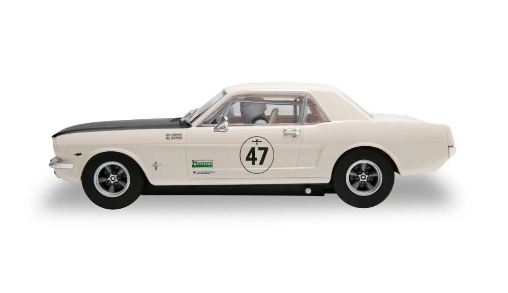 SCALEXTRIC - C4353 FORD MUSTANG BILL AND FRED SHEPHERD SLOT CAR ALSO SUITS CARRERA