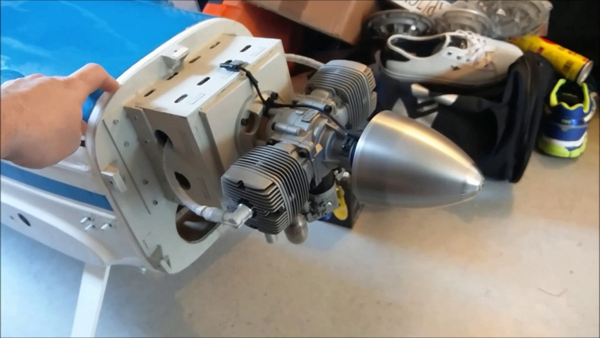 NGH - GTT70 70CC (4.25CI) GAS FLAT TWIN 2-STROKE WITH MUFFLER