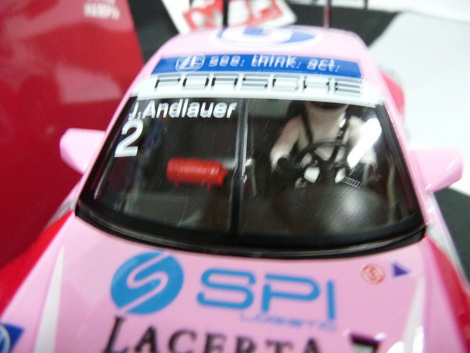 NSR - 1:32 0188AW PORSCHE 997 SUPER CUP BWT J.ANDLAUDER NO.2 SCALEXTRIC/CARRERA