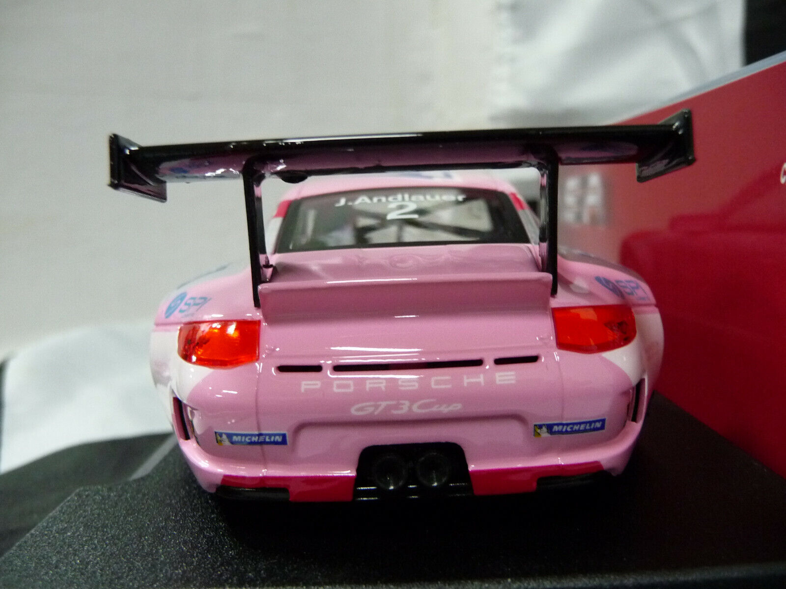 NSR - 1:32 0188AW PORSCHE 997 SUPER CUP BWT J.ANDLAUDER NO.2 SCALEXTRIC/CARRERA