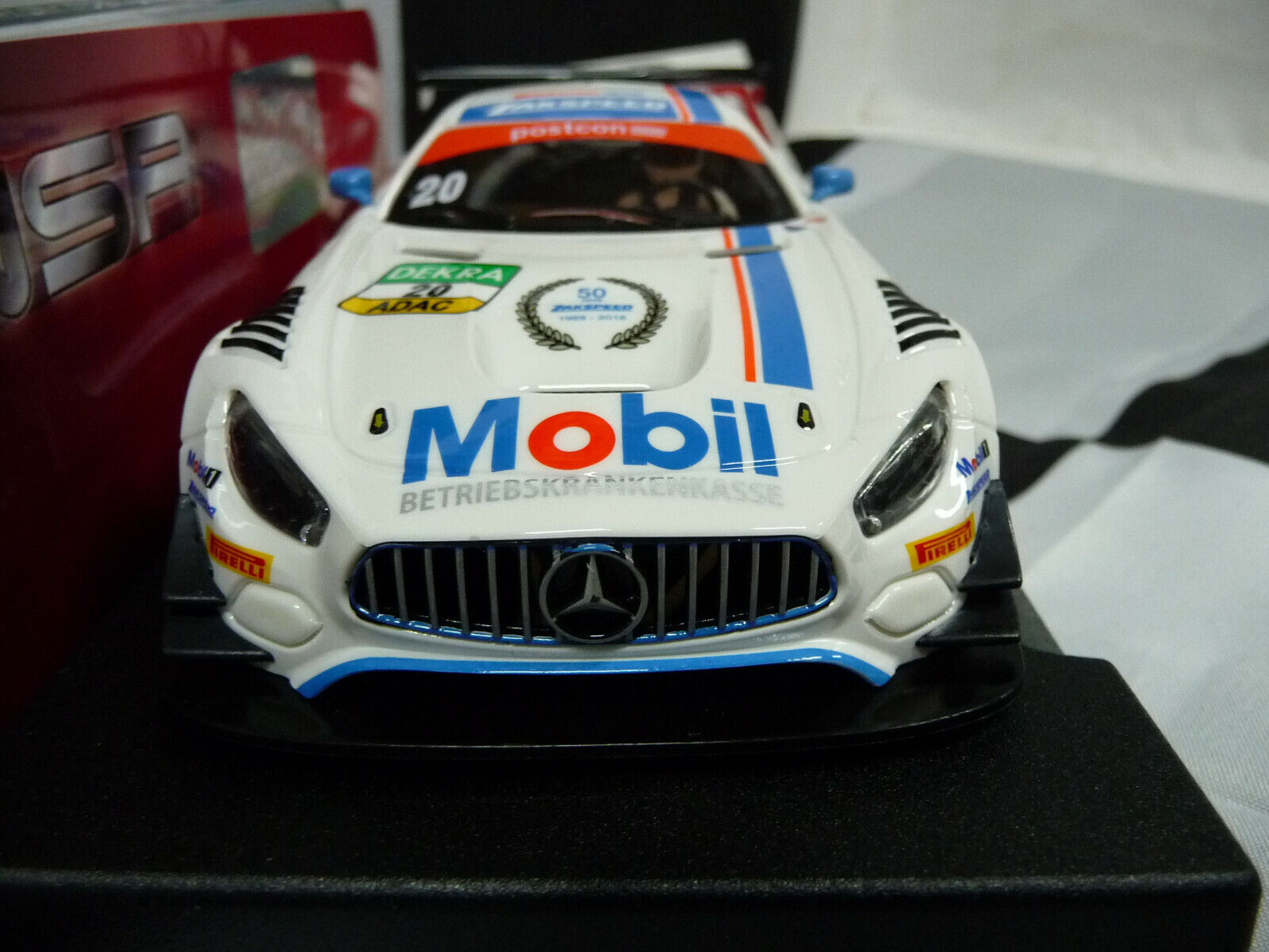 NSR - 1:32 0189AW MERCEDES-AMG GT3 MOBIL ADAC GT MASTERS NO20 SLOT CAR ALSO SUITS SCALEX/CARRERA