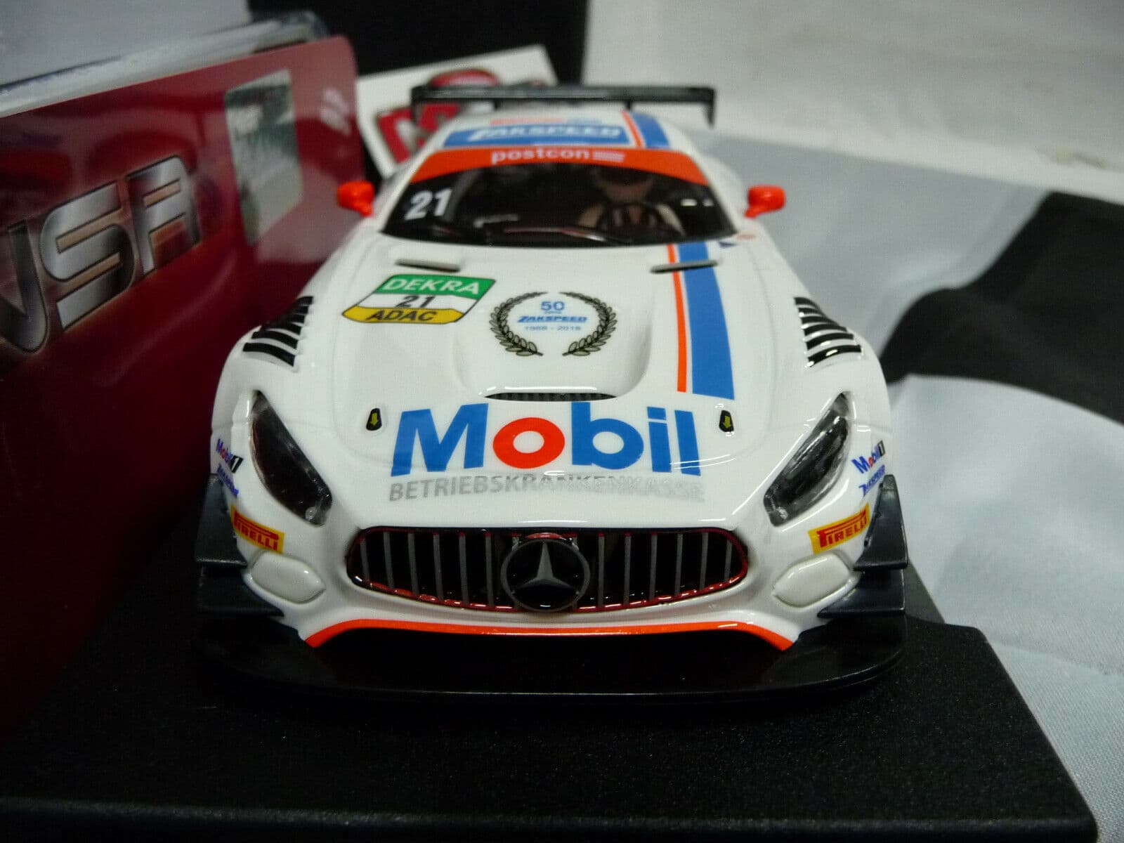 NSR - 1:32 0190AW MERCEDES-AMG GT3 MOBIL ADAC GT MASTERS NO21 SLOT CAR ALSO SUITS SCALEX/CARRERA