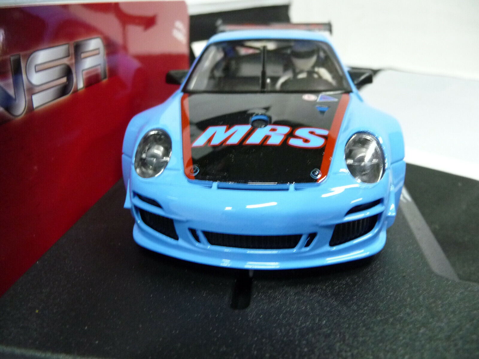 NSR - 1:32 1176AW PORSCHE 997 GT TEAM MRS GT RACING SLOT CAR ALSO SUITS SCALEXTRIC/CARRERA