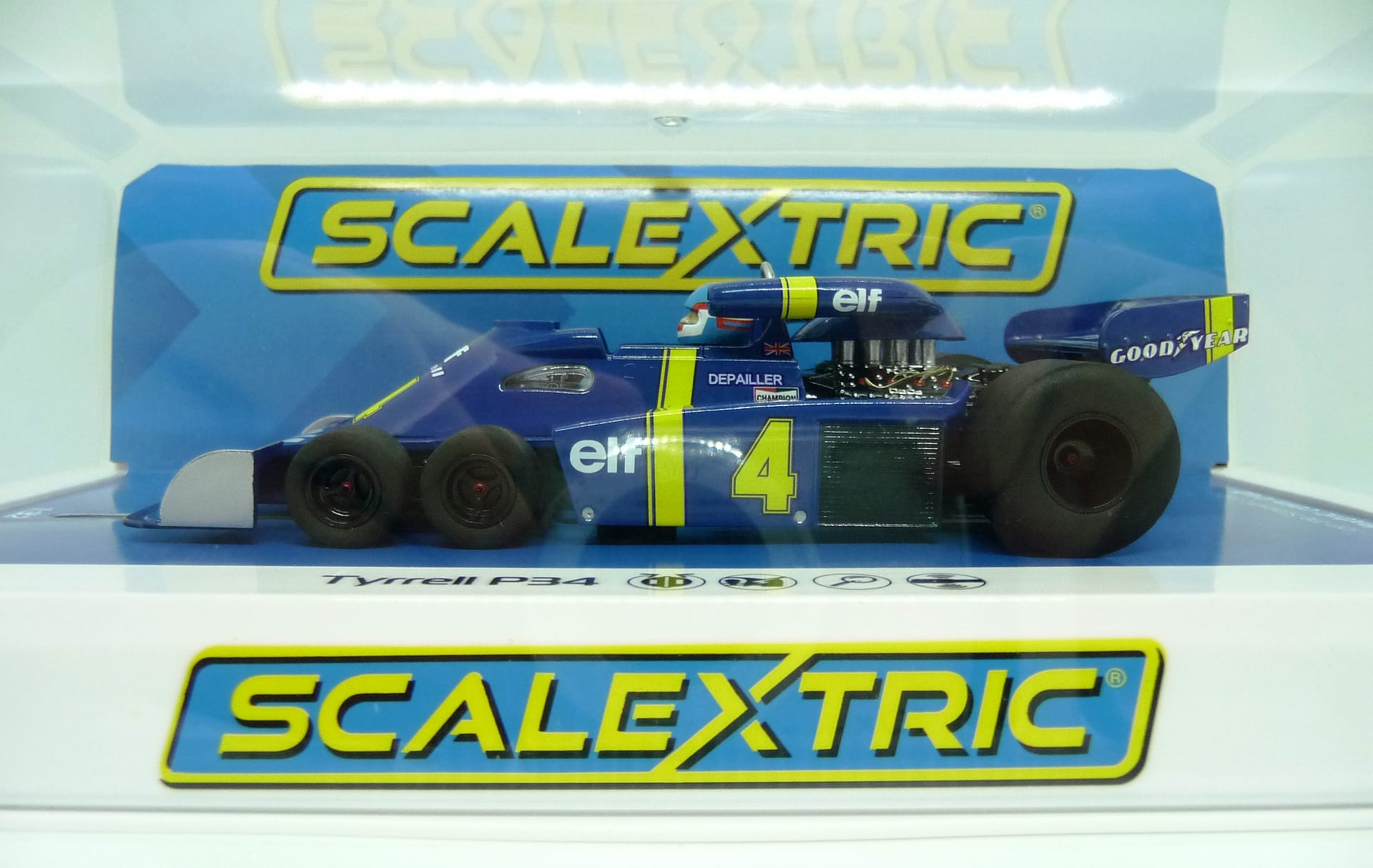 SCALEXTRIC - C4328 TYRRELL P34 - 1976 SPANISH GP