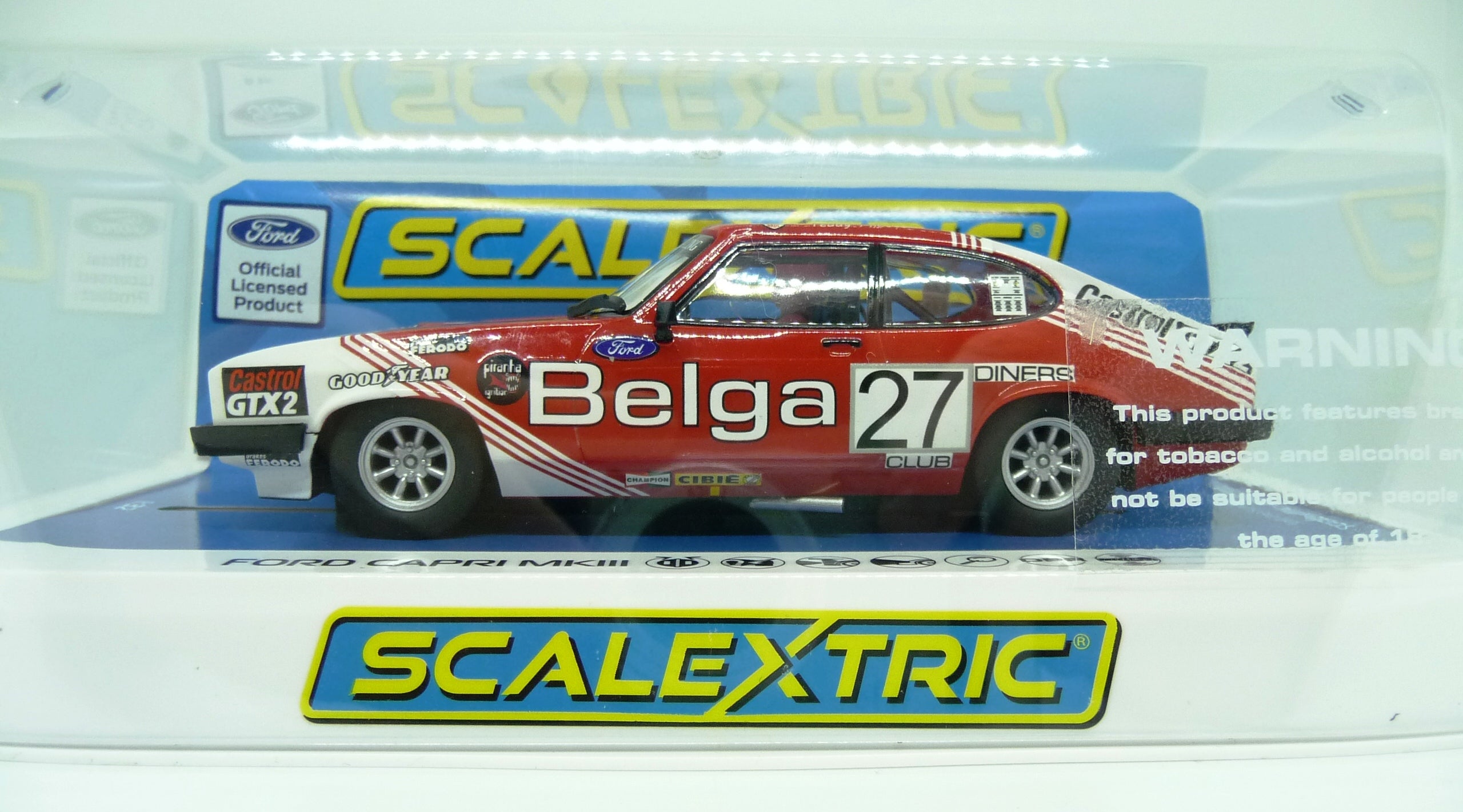 SCALEXTRIC - C4349 FORD CAPRI MKIII - SPA 24HRS 1978 WINNER