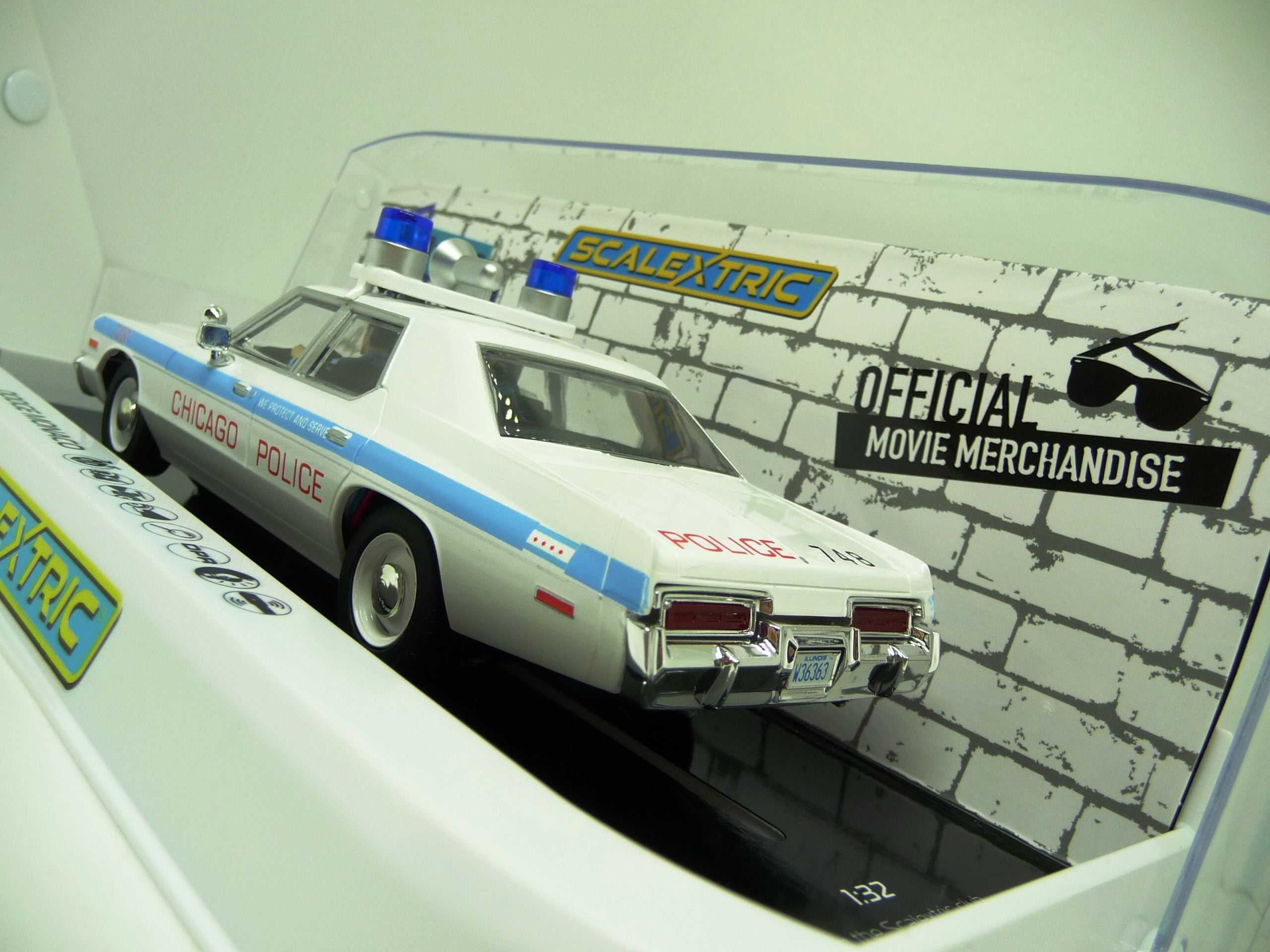 SCALEXTRIC - C4407 DODGE MONACO - BLUES BROTHERS - CHICAGO POLICE