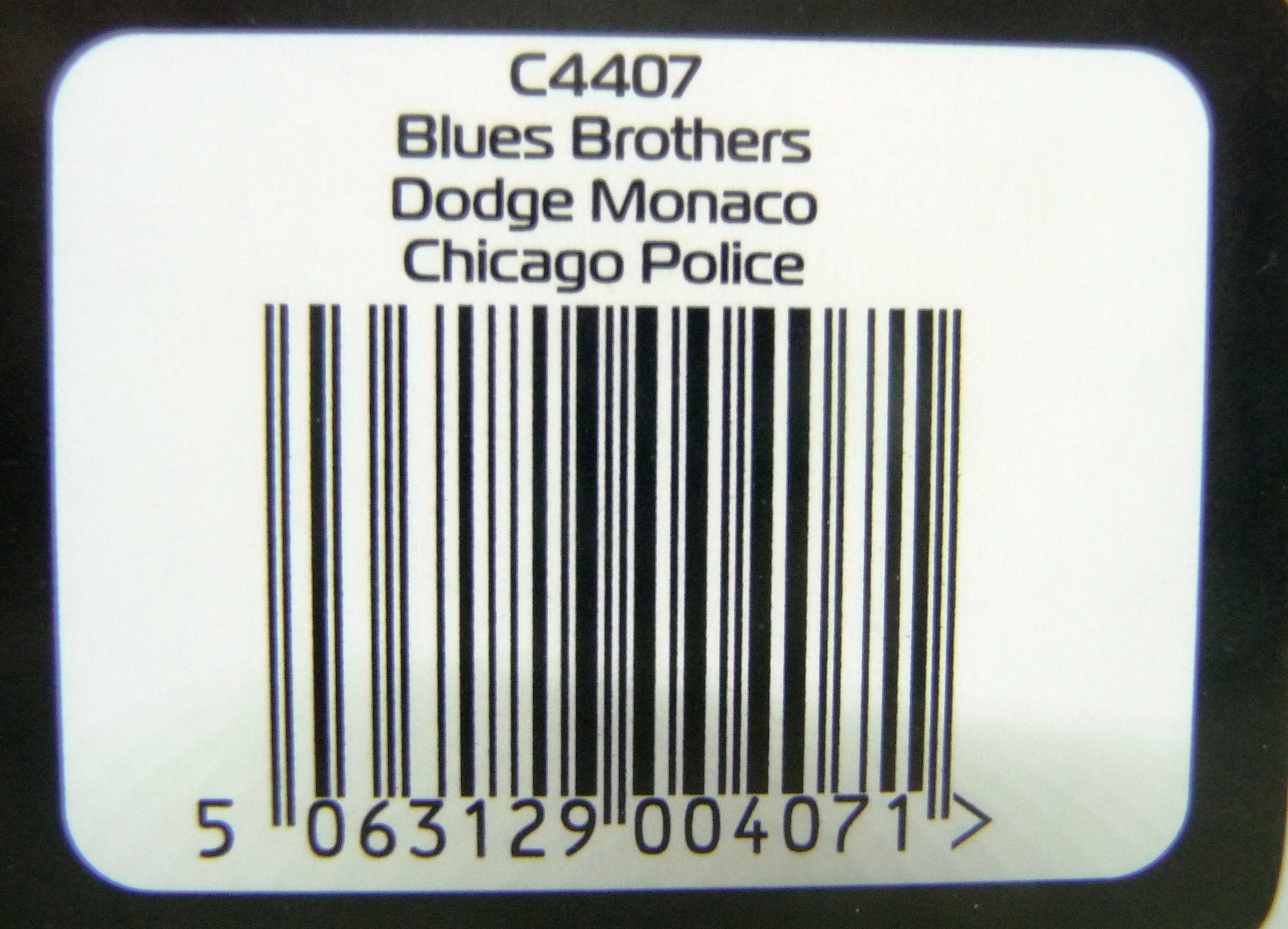 SCALEXTRIC - C4407 DODGE MONACO - BLUES BROTHERS - CHICAGO POLICE