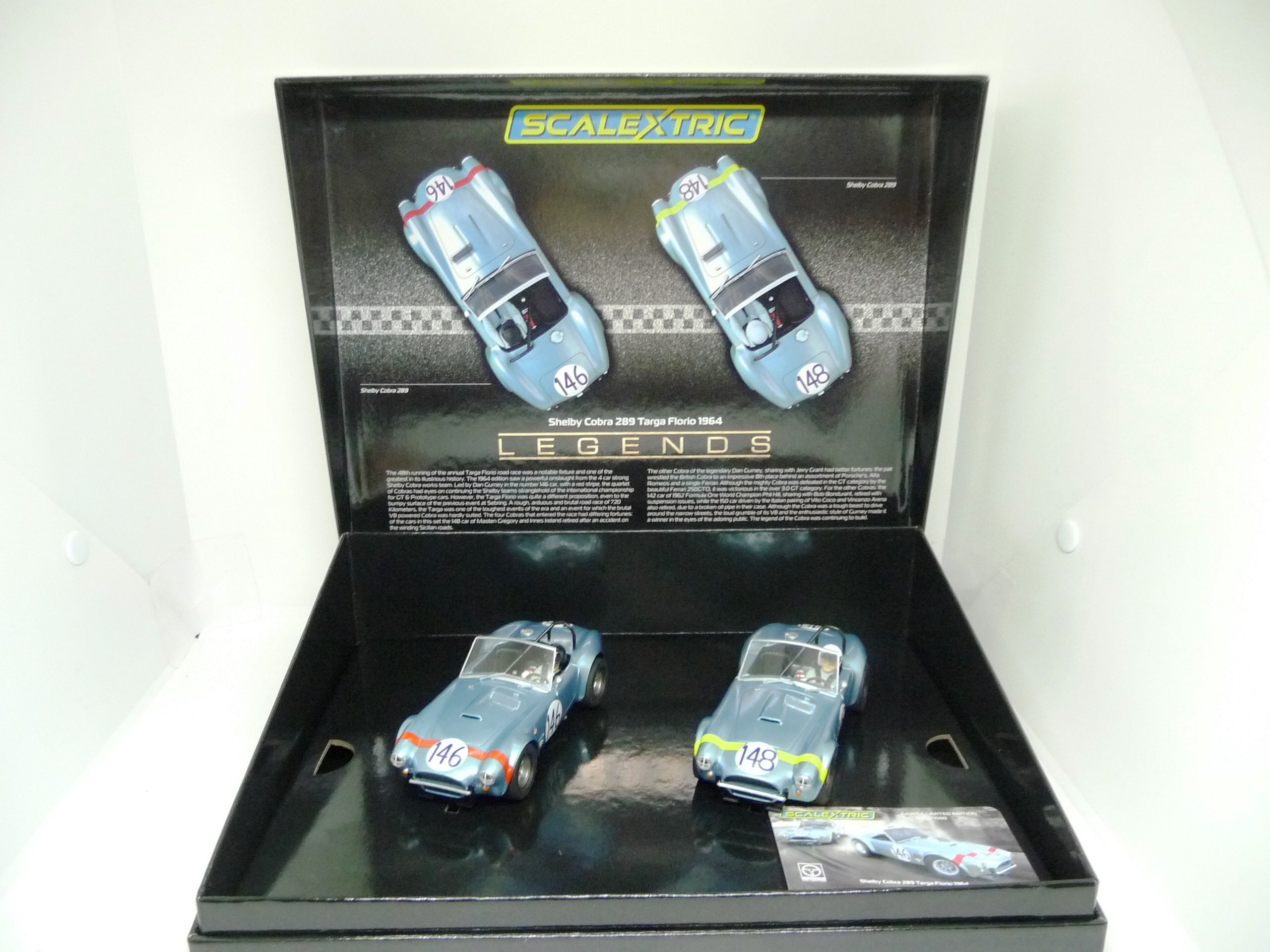 SCALEXTRIC - C4305A SHELBY COBRA 289-1964