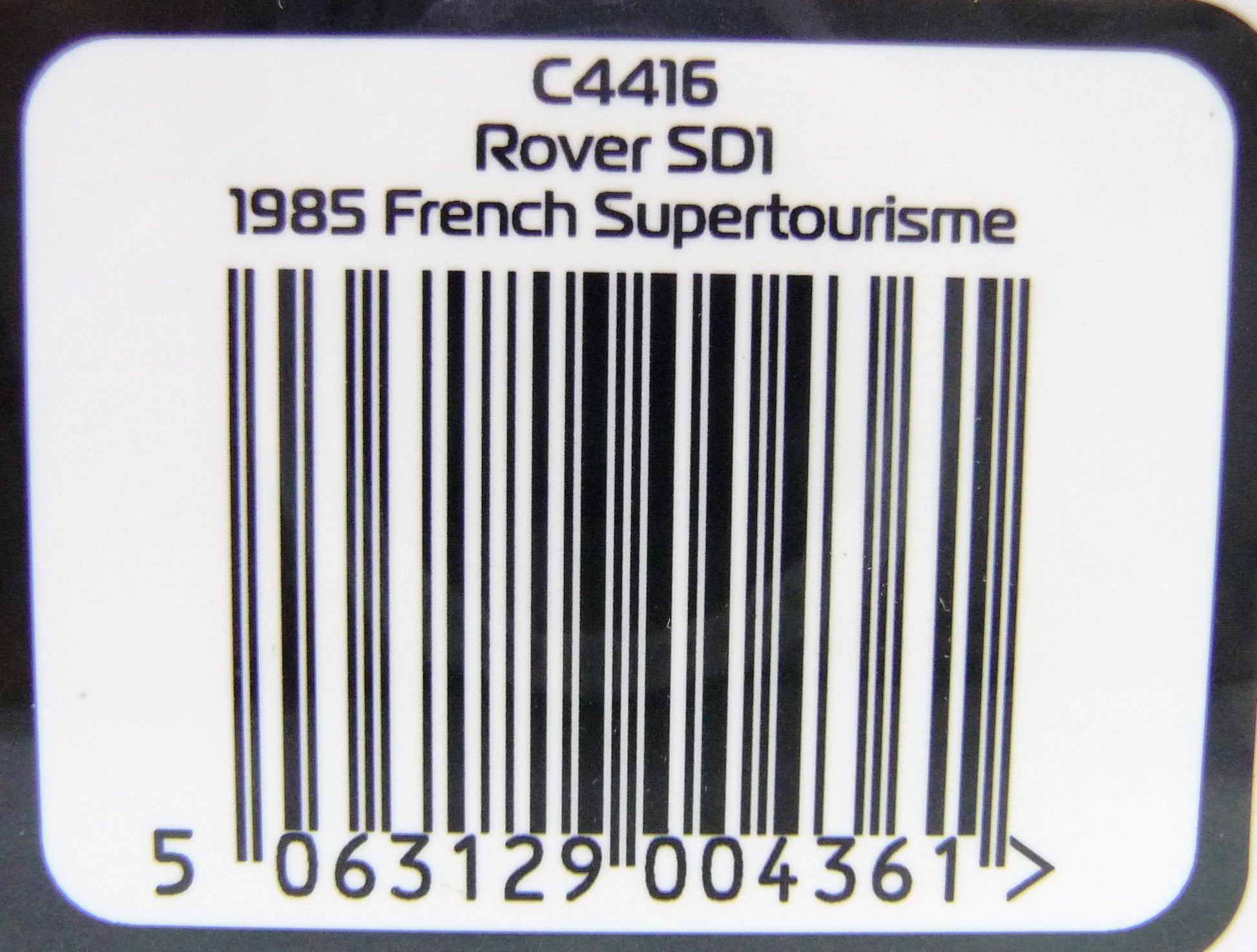 SCALEXTRIC - C4416 ROVER SD1 - 1985 FRENCH SUPERTOURISME