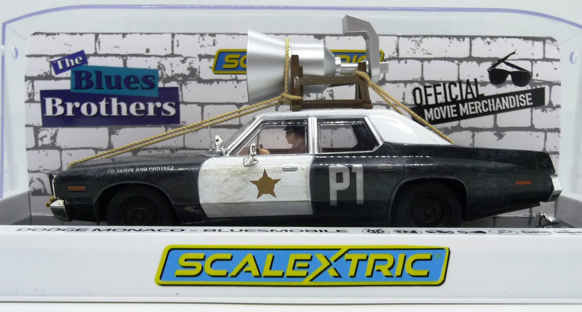 SCALEXTRIC - C4322 BLUES BROTHERS DODGE MONACO - BLUESMOBILE
