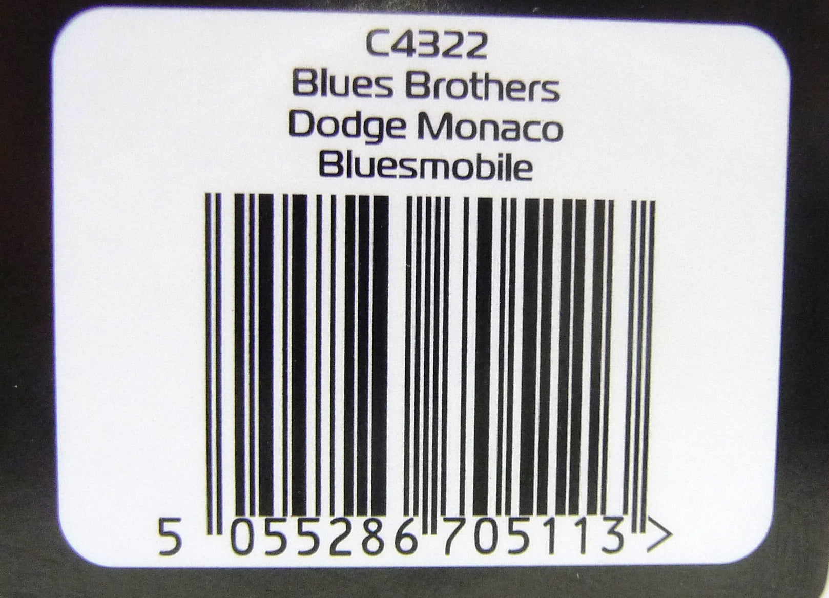 SCALEXTRIC - C4322 BLUES BROTHERS DODGE MONACO - BLUESMOBILE