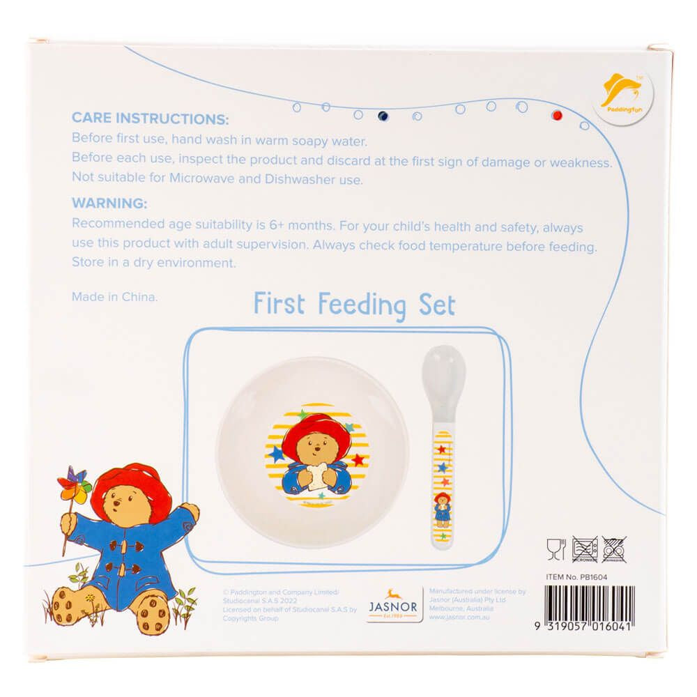 Paddington Bear - Baby My First Feeding Set