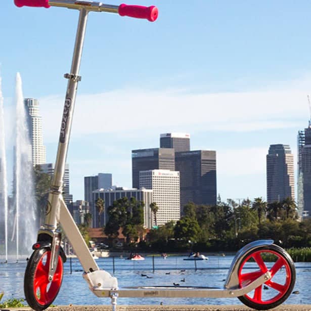 Razor - A5 Lux Kick Scooter Red