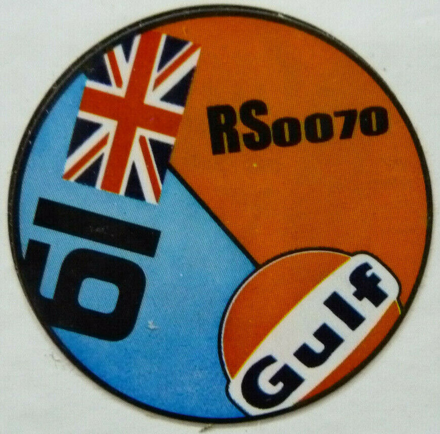 REVOSLOT - 1:32 RS0070 MARCOS GULF RACING NO19 SLOT CAR ALSO SUITS SCALEXTRIC/CARRERA