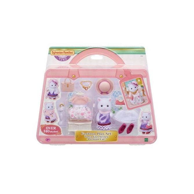 Sylvanian Families - Fashion  Playset  Town Girl Persian Cat