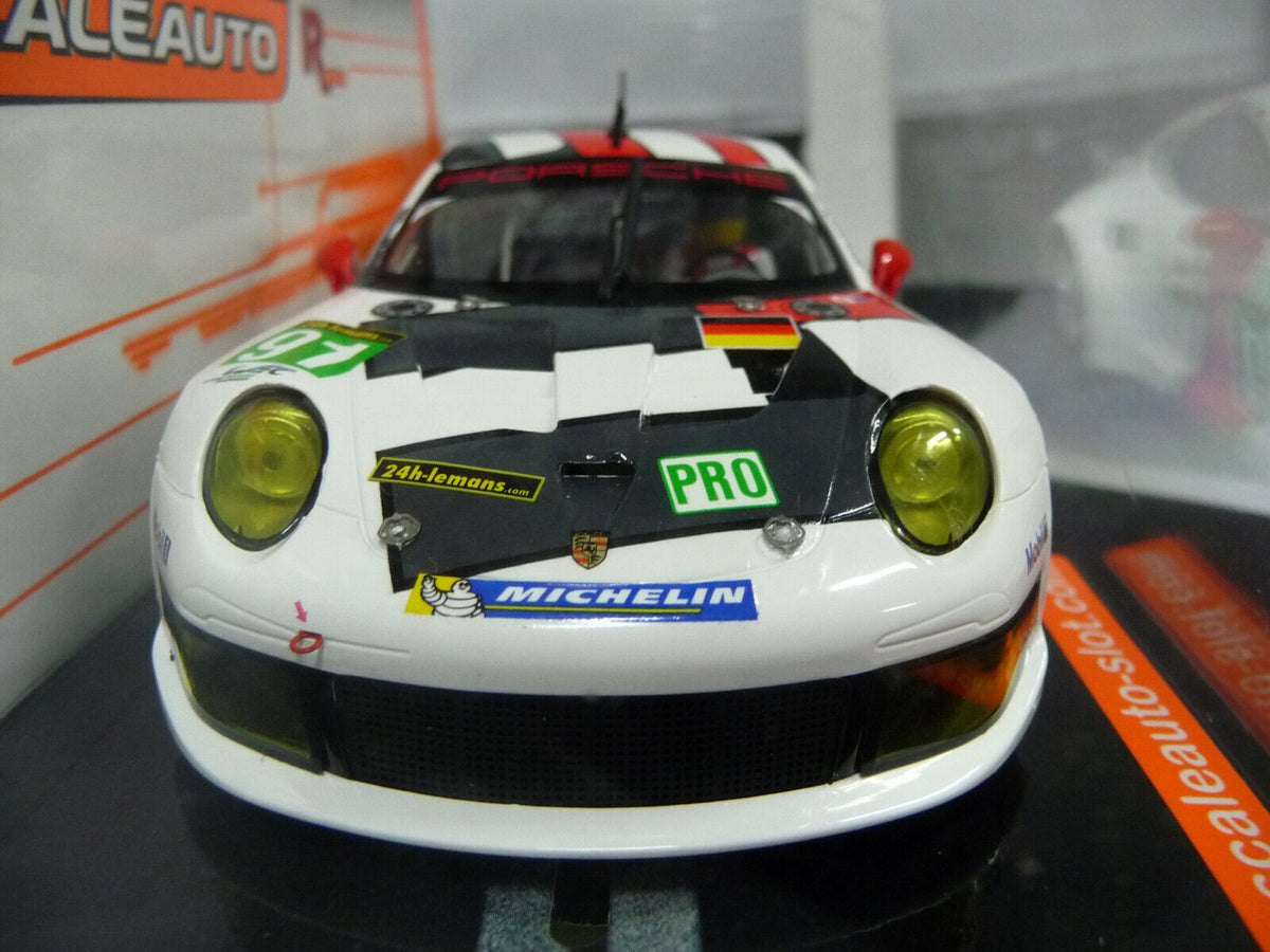 SCALEAUTO - 1:32 SC6066R PORSCHE 991 RSR 24H LE MANS 13 NO91 - SUITS SCALEXTRIC & CARRERA