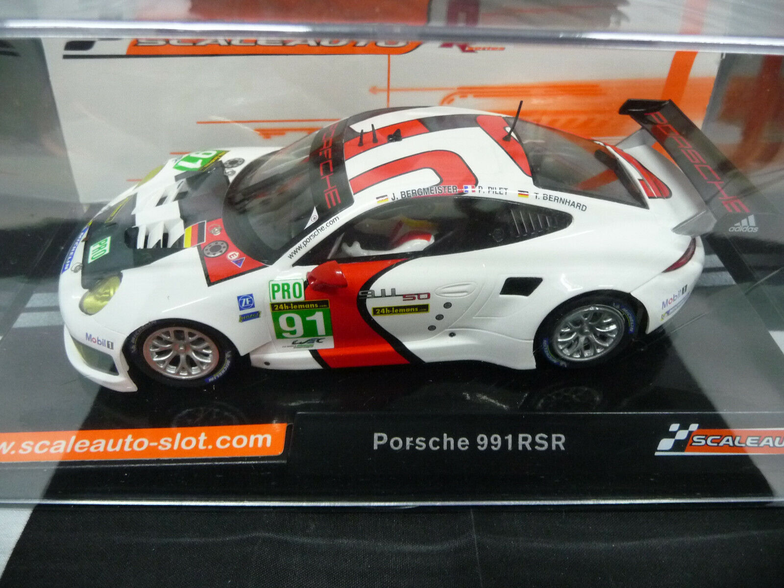 SCALEAUTO - 1:32 SC6066R PORSCHE 991 RSR 24H LE MANS 13 NO91 - SUITS SCALEXTRIC & CARRERA