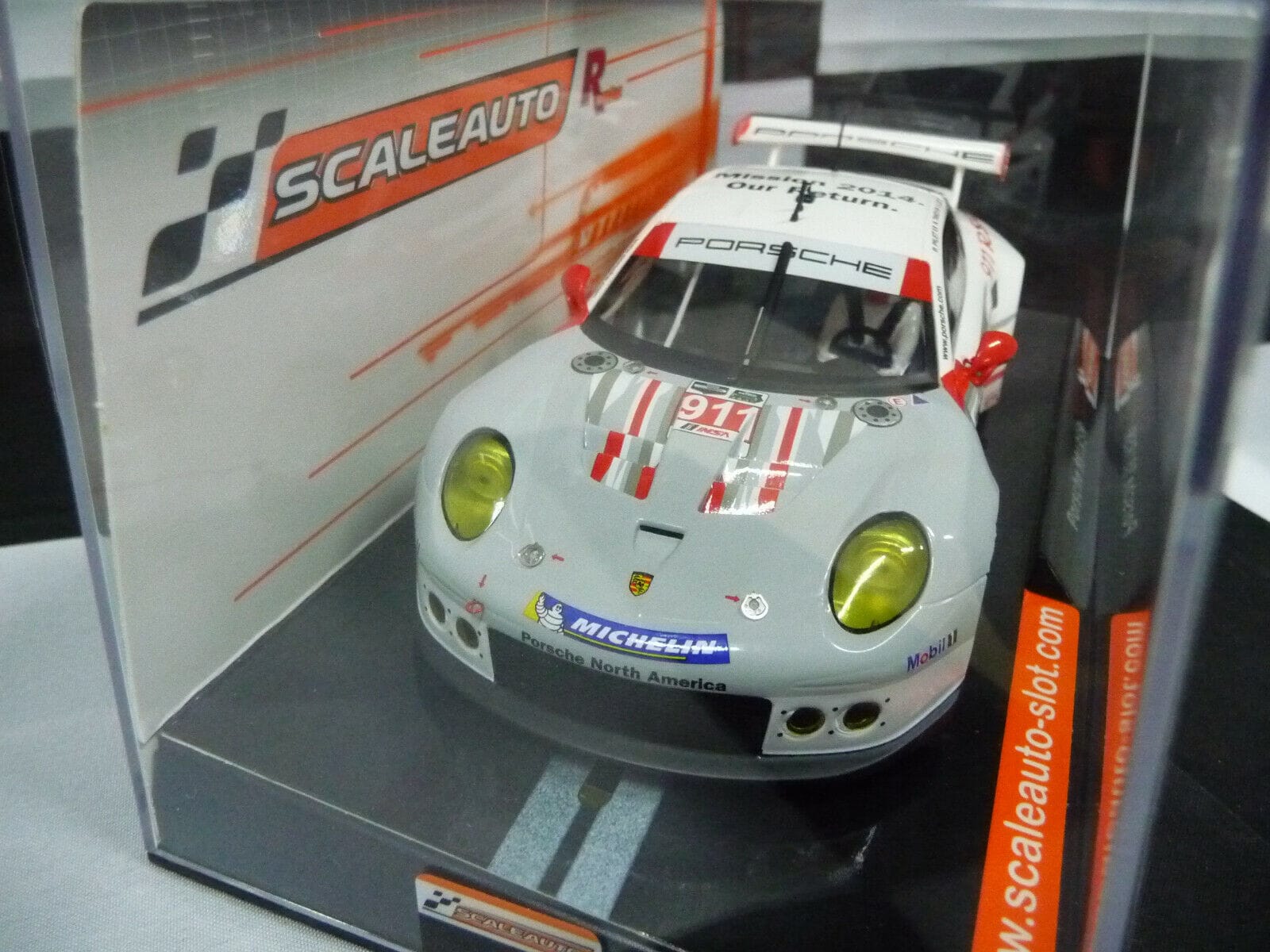 SCALEAUTO - 1:32 SC6139R PORSCHE 991 RSR 24H DAYTONA 14 NO991 - SUITS SCALEXTRIC & CARRERA