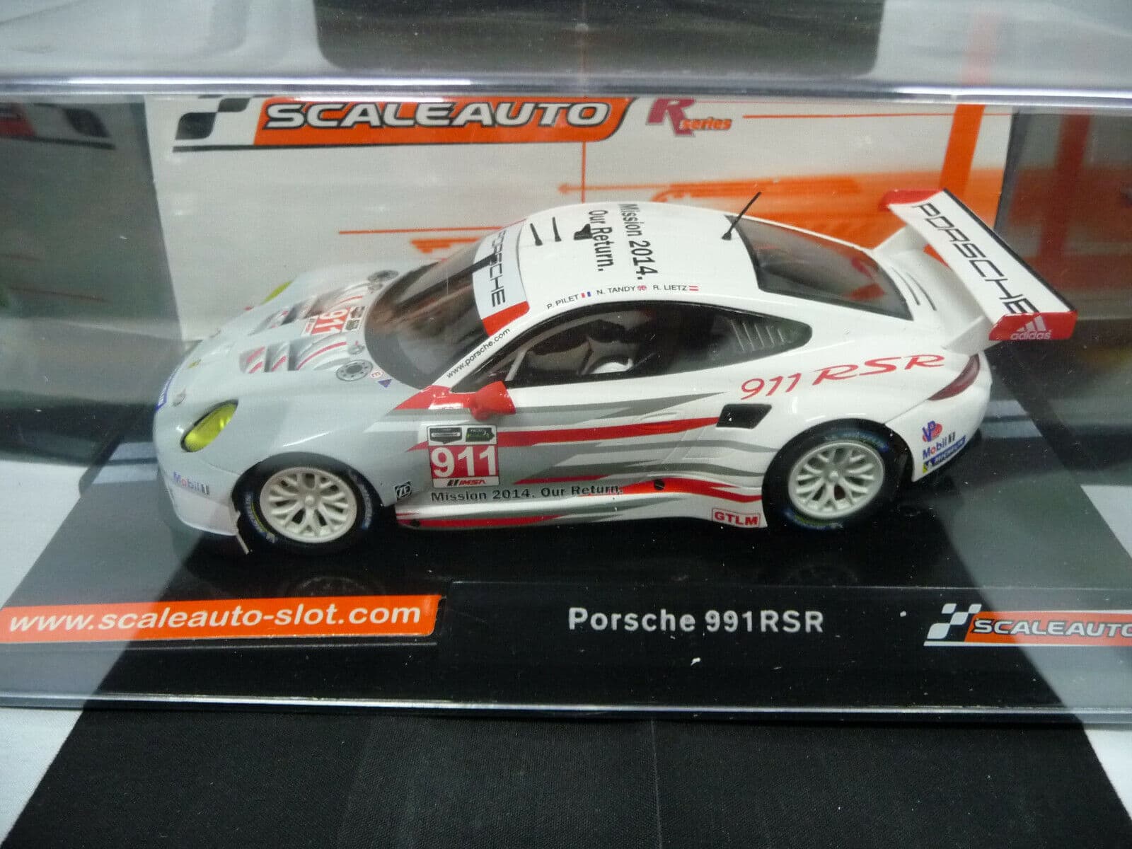 SCALEAUTO - 1:32 SC6139R PORSCHE 991 RSR 24H DAYTONA 14 NO991 - SUITS SCALEXTRIC & CARRERA