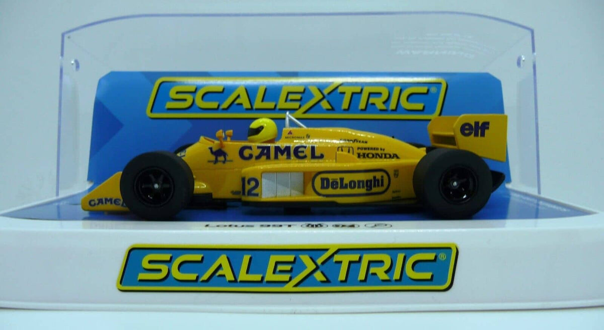 SCALEXTRIC - C4251 LOTUS 99T MONACO GP 1987 AYRTON SENNA SLOT CAR ALSO SUITS CARRERA