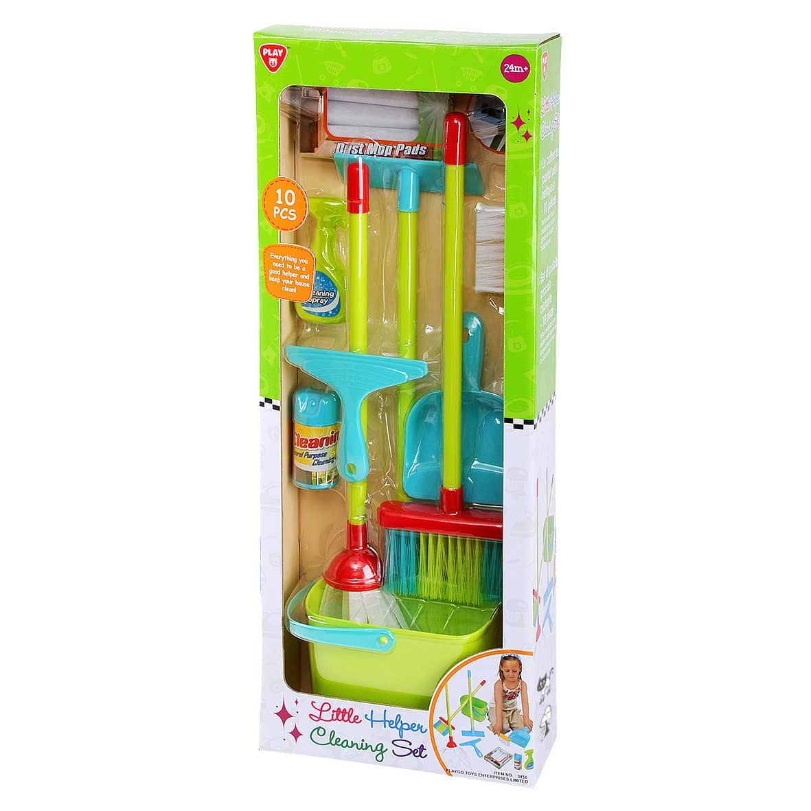 Little Helper Cleaning Set 10 Pieces Playgo Toys Ent. Ltd