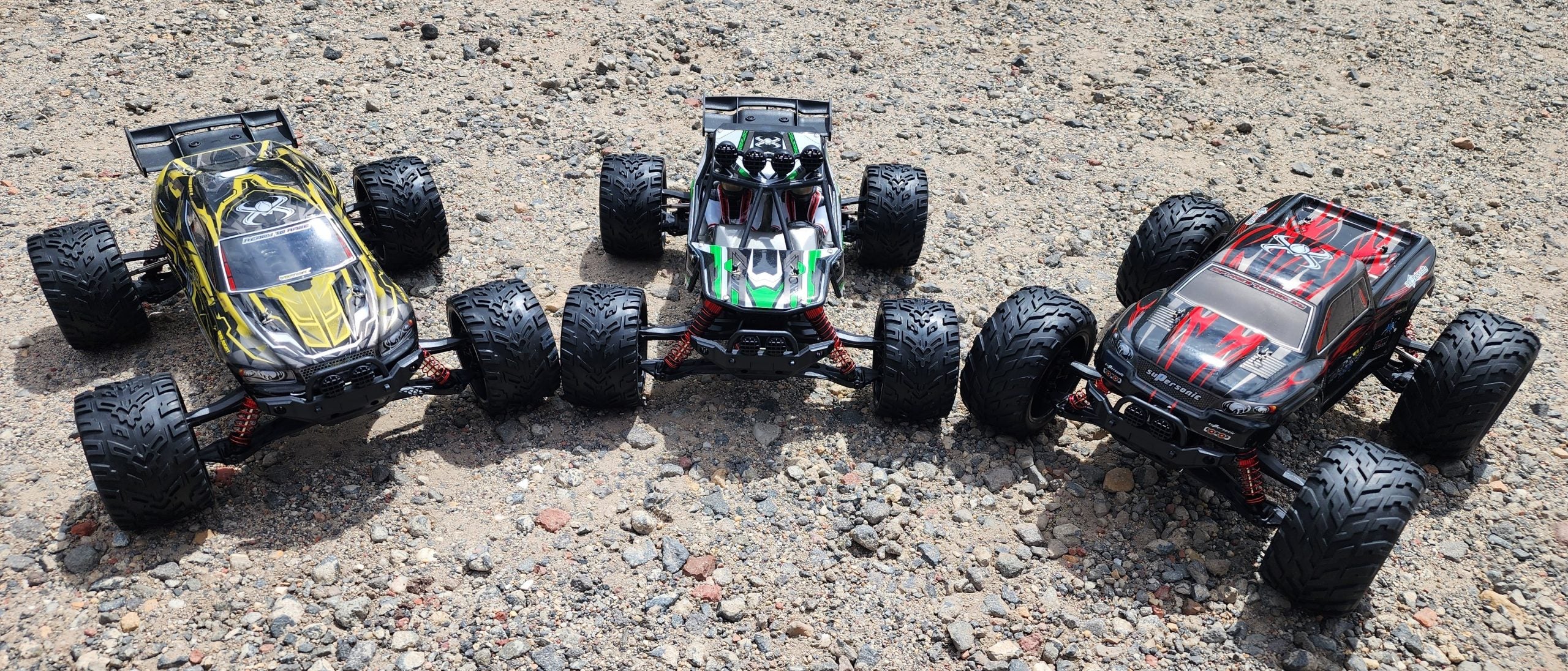 TORNADO RC 1:12 RADIO CONTROL MONSTER TRUCK RTR V2 RED