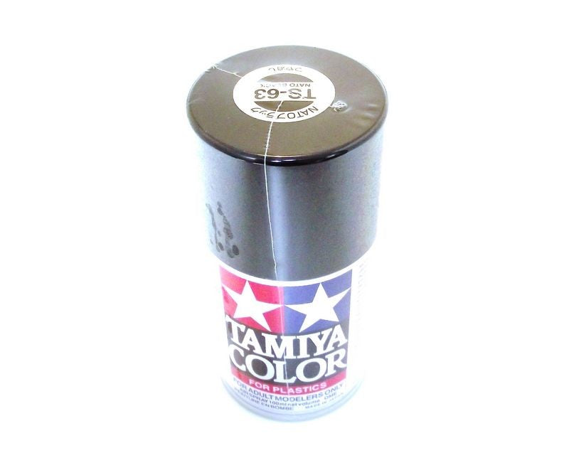 TS-63   TAMIYA ACRYLIC SPRAY PAINT  NATO BLACK