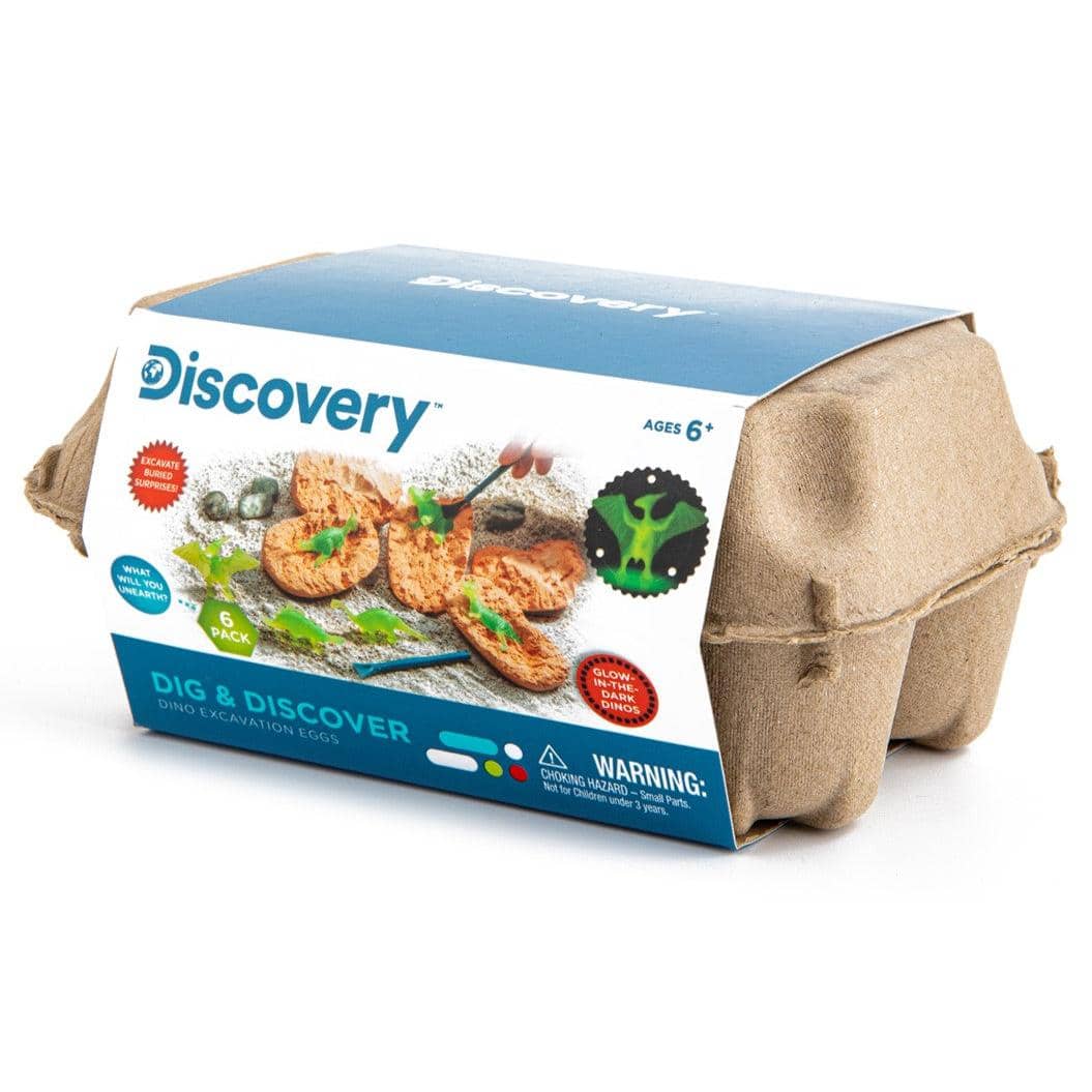 Discovery - Dino Egg Crate 6 Pack