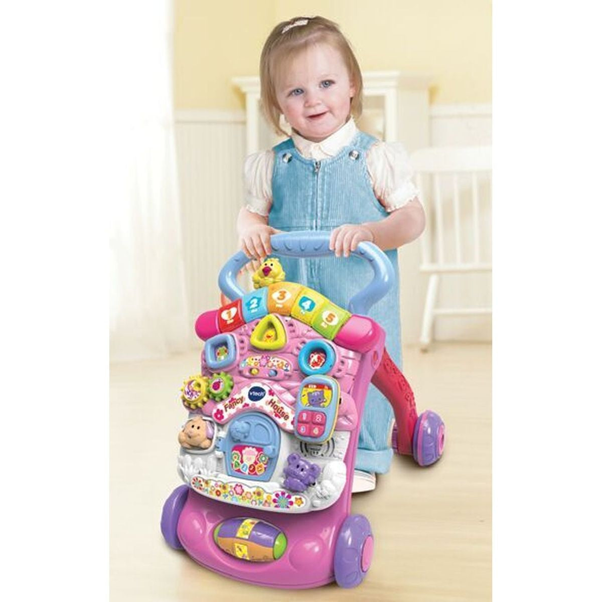 VTech - Baby First Steps Baby Walker Pink