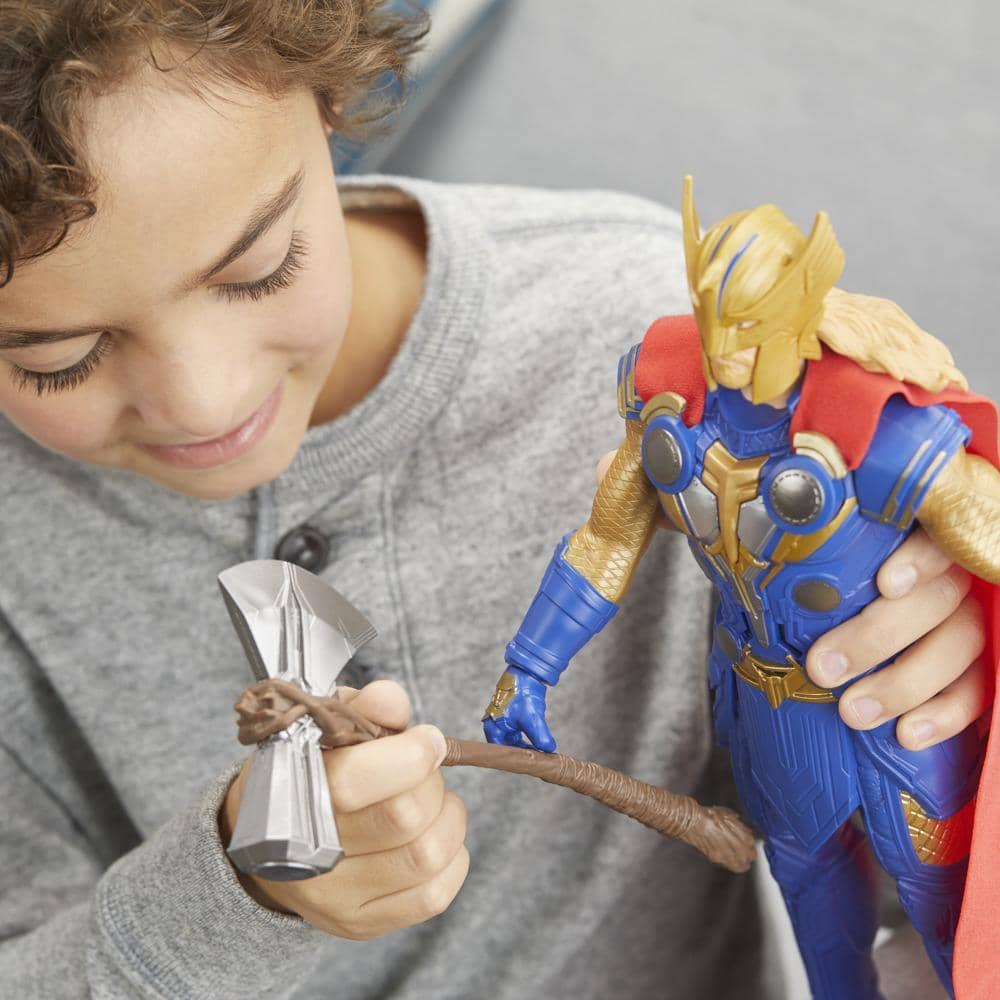 Marvel - Thor Love And Thunder Stormbreaker Strike 12-inch Electronic Figure Hasbro