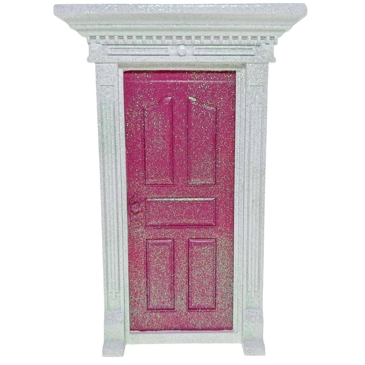 Cotton Candy - Dark Pink Glitter Secret Fairy Door