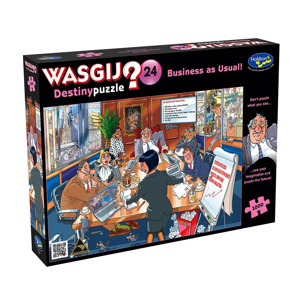 Wasgij? - Destiny 24 Business As Usual Jigsaw Puzzle 1000 Pieces