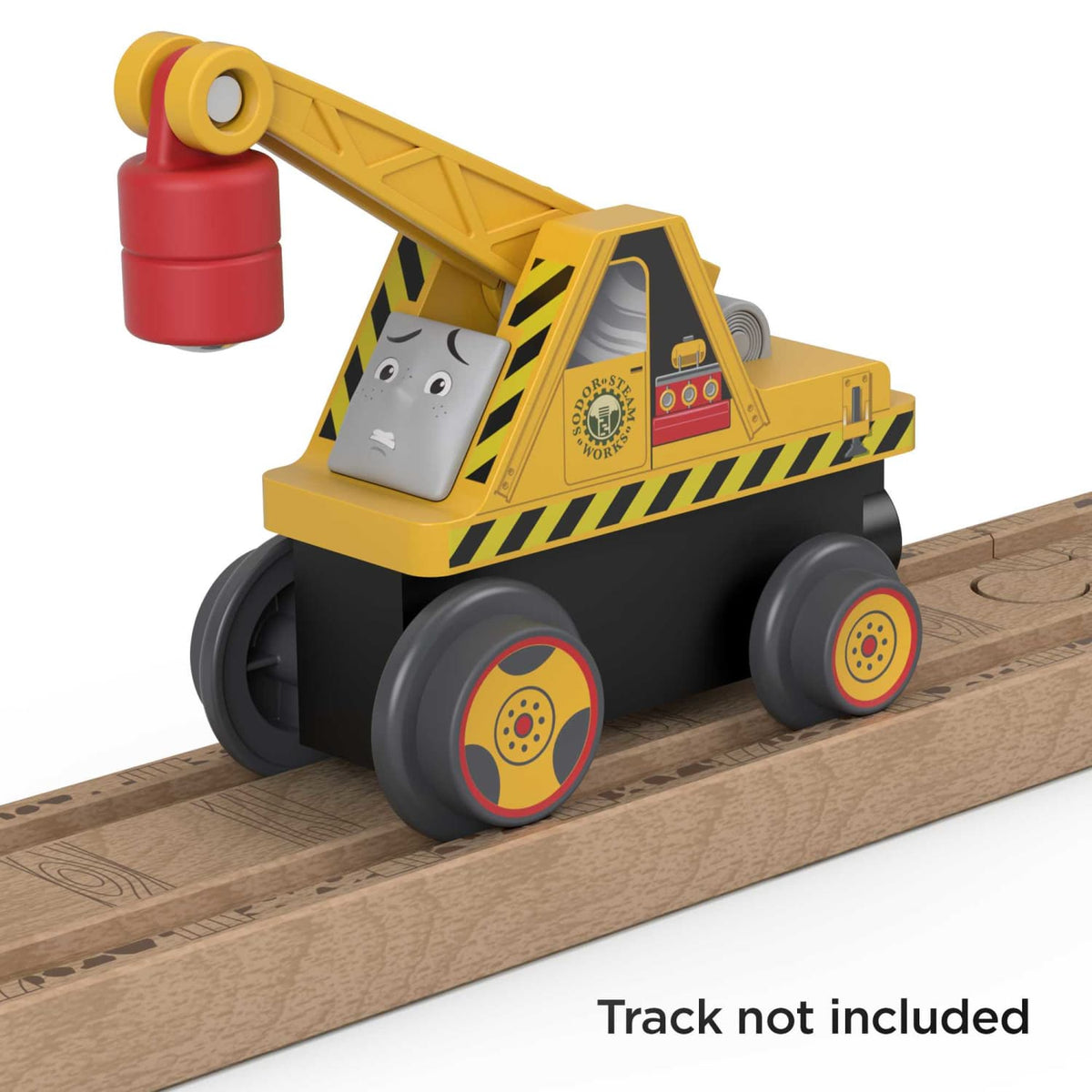Thomas & Friends - Wooden Railway Kevin The Crane Push-Along Toy