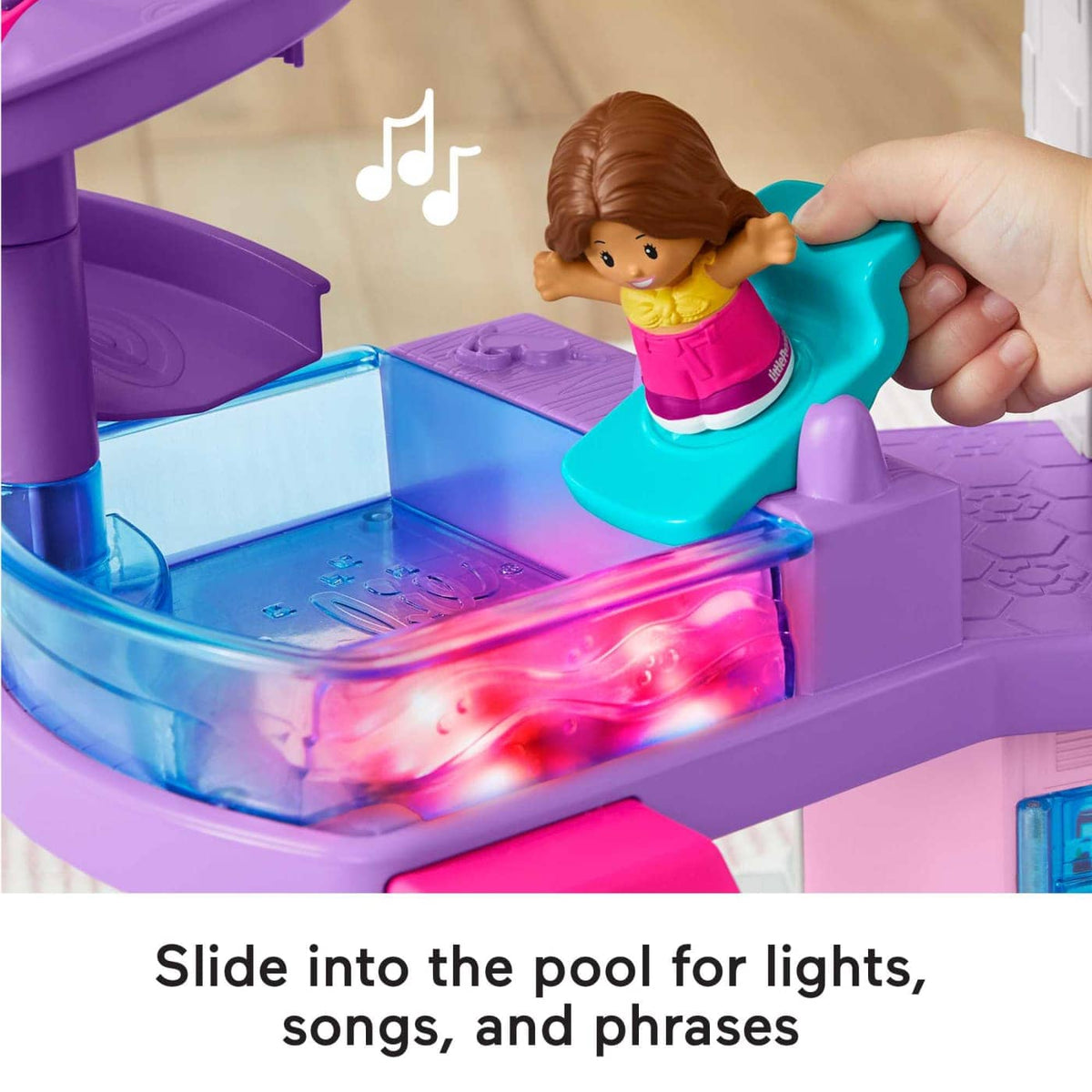 Barbie - Little Dreamhouse Interactive Playset By Little People