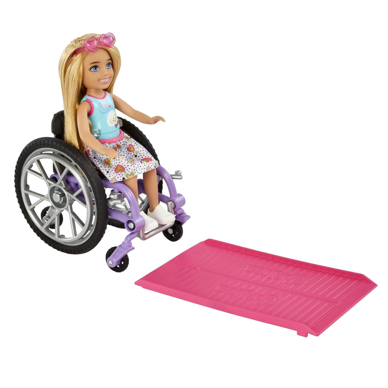 Barbie - Chelsea Doll (blonde) & Wheelchair Toy For 3 Year Olds & Up