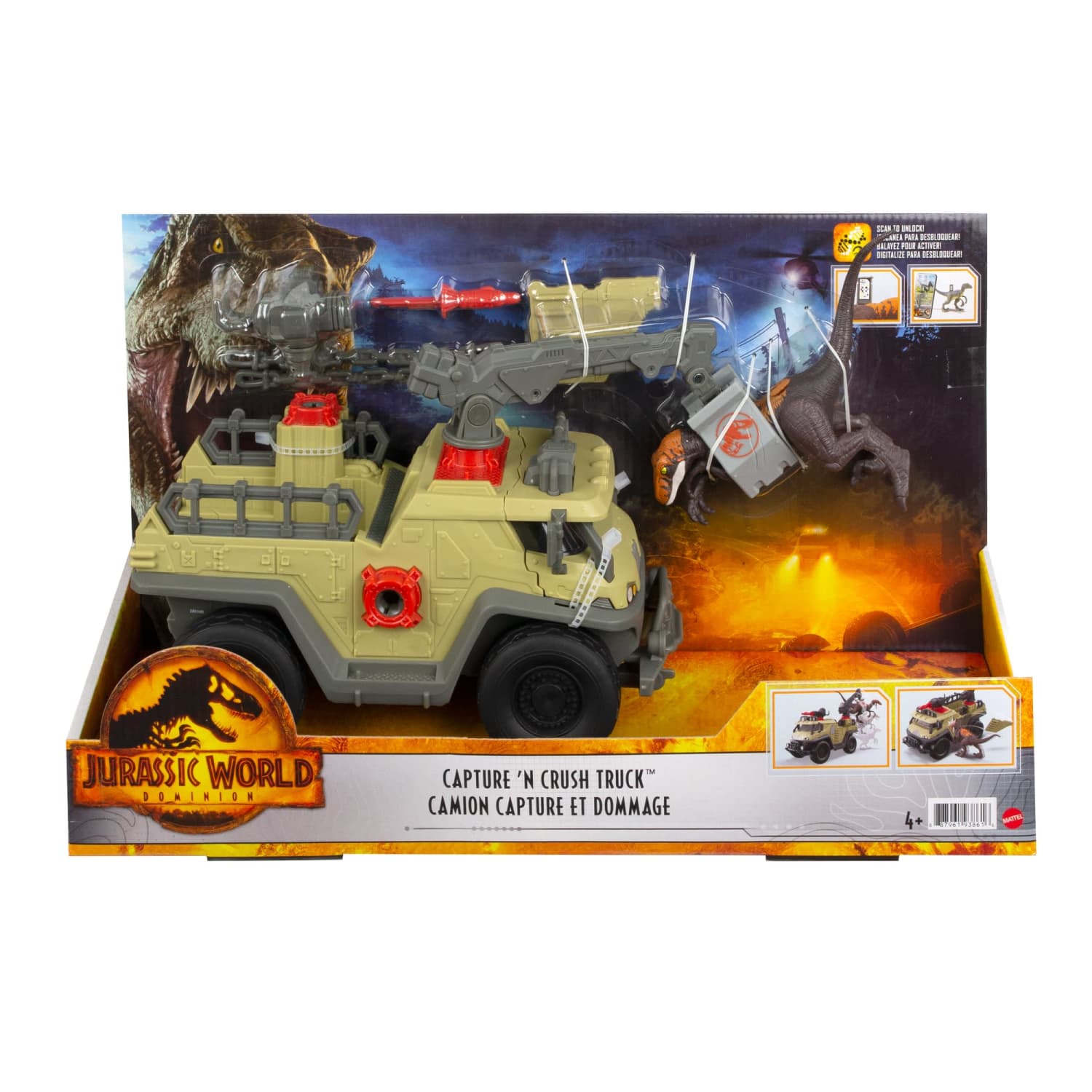 Jurassic World - Dominion Capture And Crush Truck