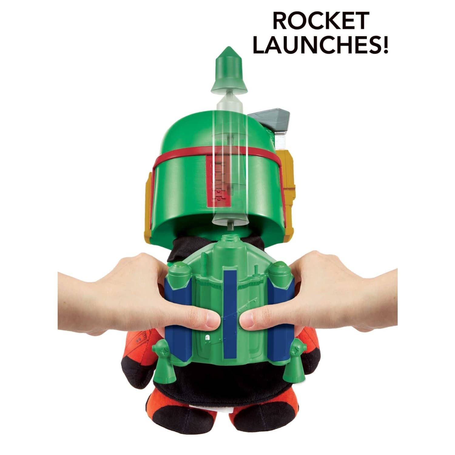 Star Wars - Rocket Launching Boba Fett Feature Plush