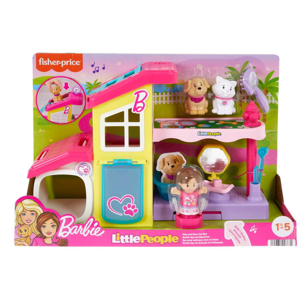 Barbie - Play and Care Pet Spa by Little People