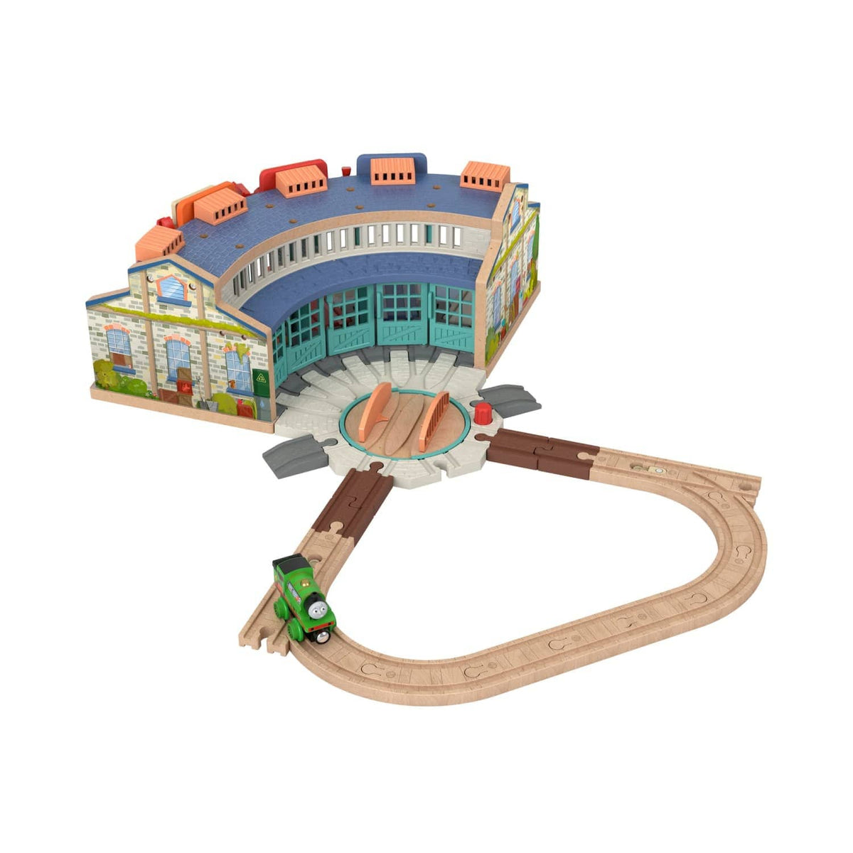 Thomas & Friends - Wooden Railway Tidmouth Sheds Starter Train Set