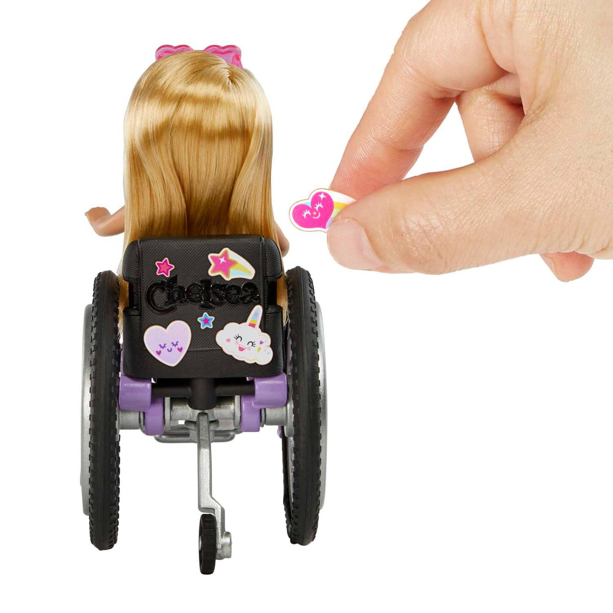 Barbie - Chelsea Doll (blonde) & Wheelchair Toy For 3 Year Olds & Up