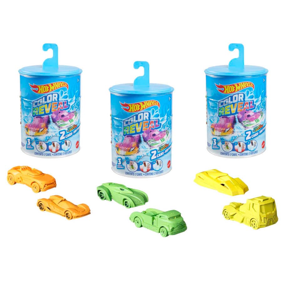Hot Wheels - Colour Reveal 2 Pack Of Vehicles With Surprise